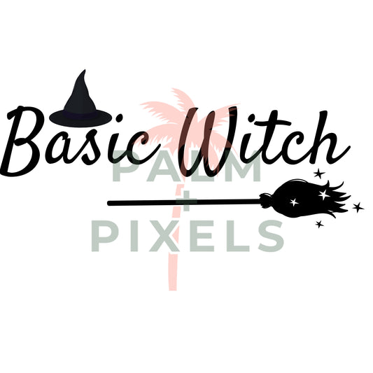 Basic Witch - Halloween - SVG PNG