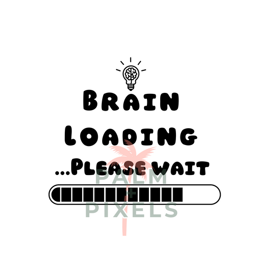 Brain Loading SVG PNG